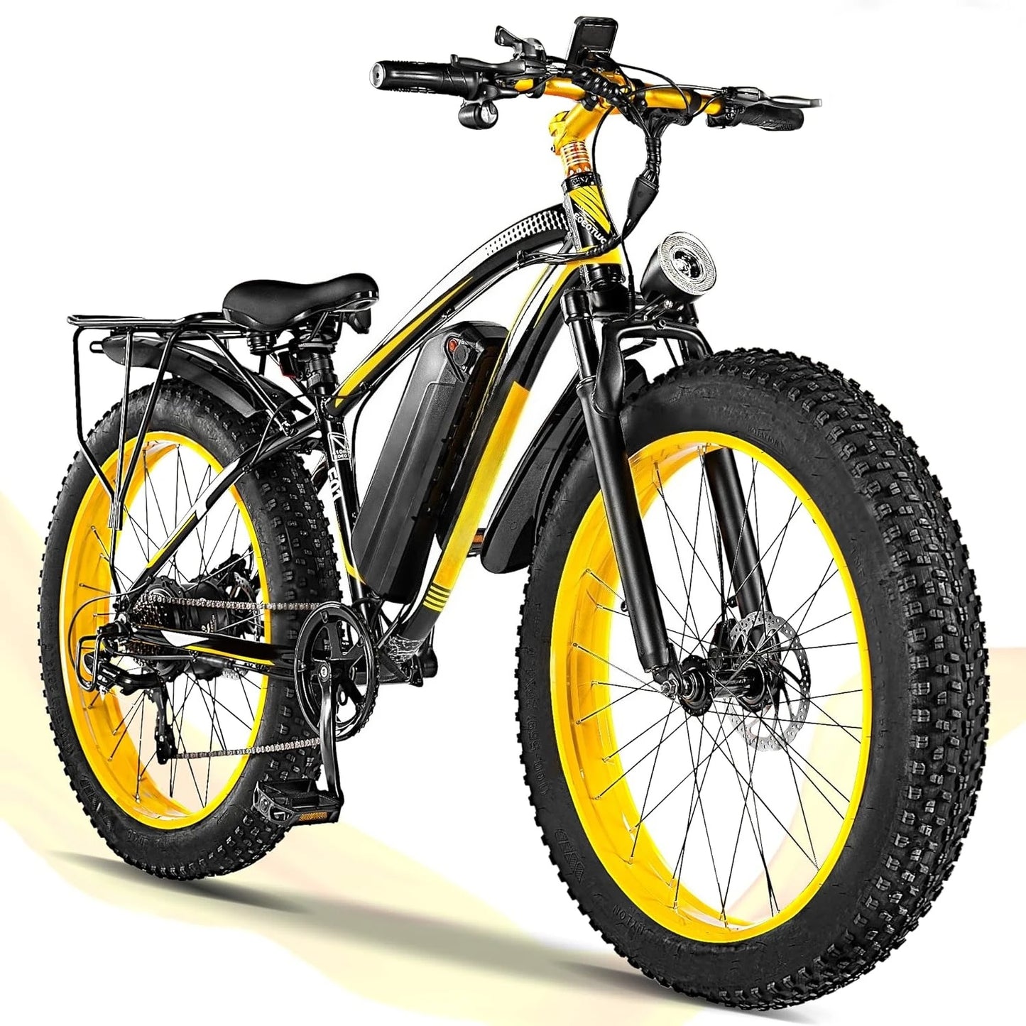 Electric Bike for Adults,1500W Peak Motor E Bikes, 26" Fat Tire Electric Bicycle, 30/33 MPH 60/70 Miles Electric, Customized