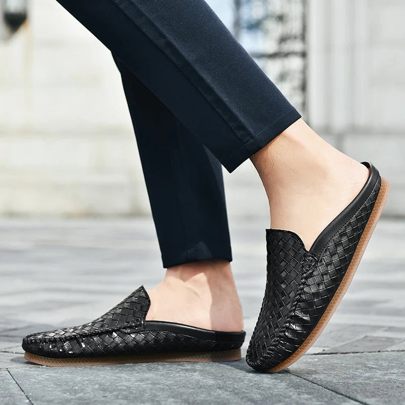 Luxury Brand Flat Shoes for Men Offer Cheap Original Men's Shoes 2024 Shose Brand Replica Summer Men's Sneakers Natural Leather