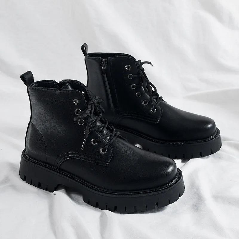 Tactical Boots Men Man Shoes Work and Safety Shoes Dress Booty Man High Heel Ankle Boots Mens Shoe Casual Sneakers Men's Boot