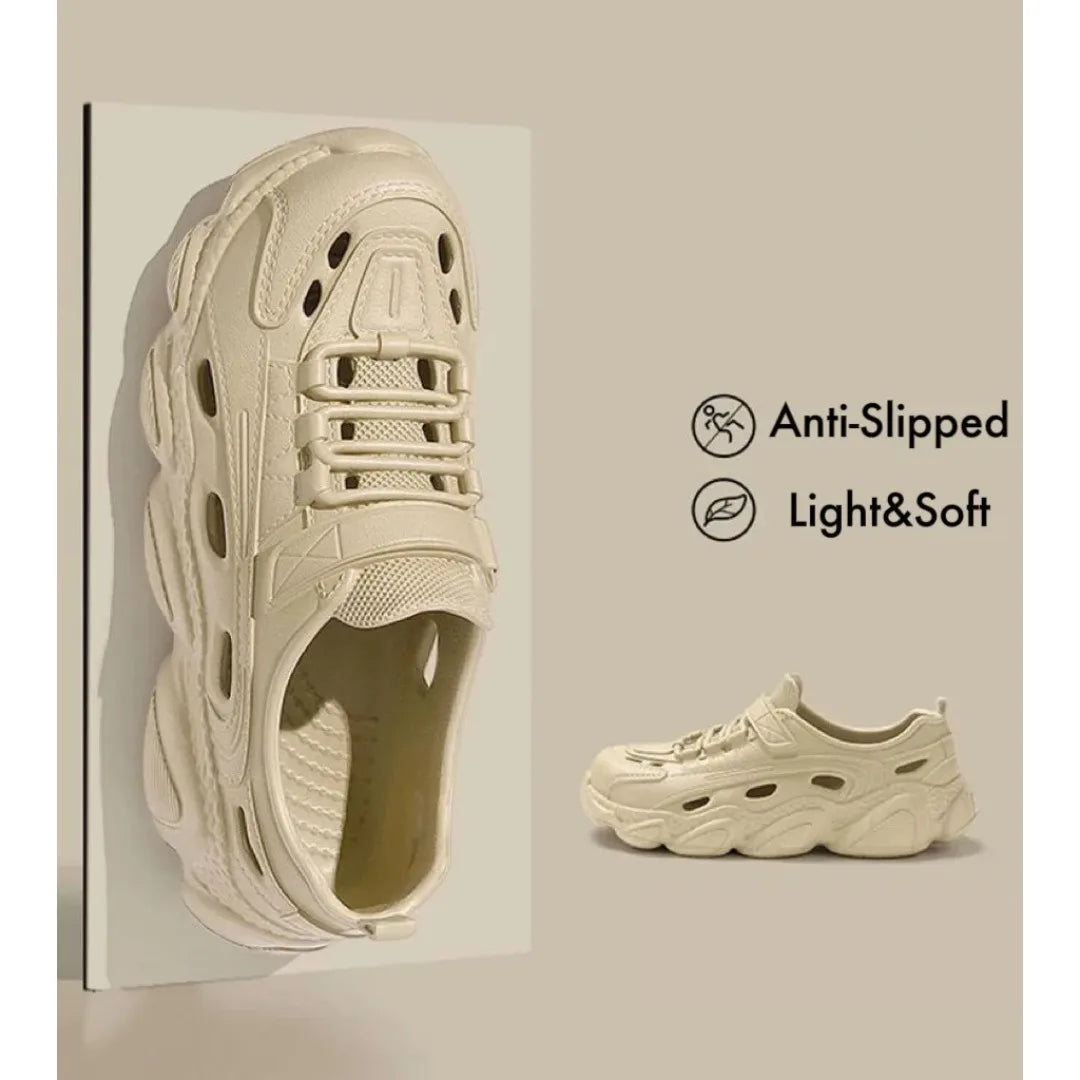 Men's summer trendy sports sandals, outer wear thick-soled anti-slip breathable sandals, men's and women's beach slippers