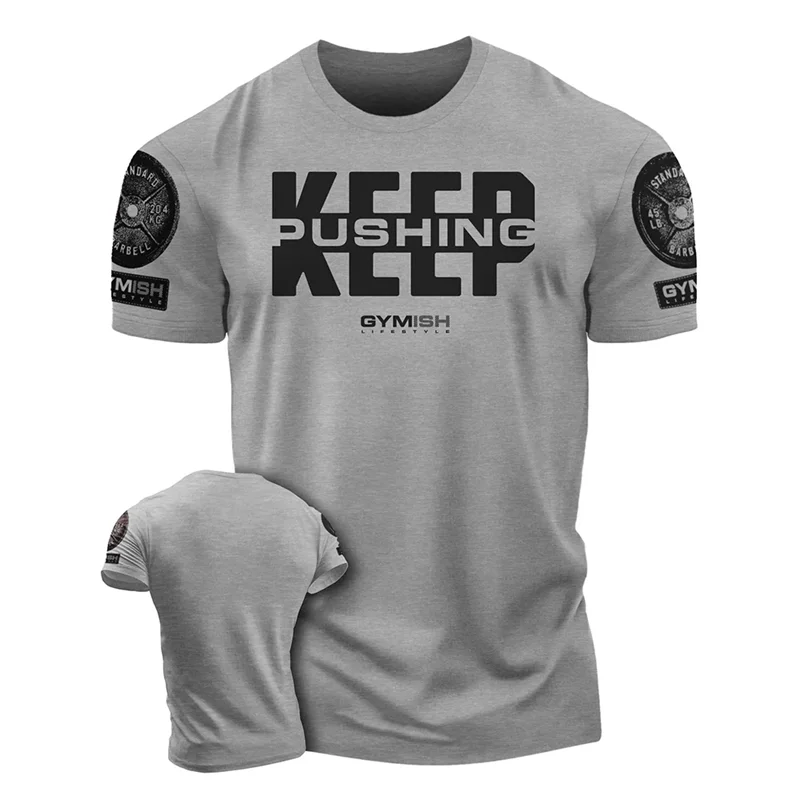 Fashion Mens Workout 3D Printed T-shirts Summer Trend Streetwear Short Sleeve Gym Sports T Shirts Streetwear Oversized Tees Tops