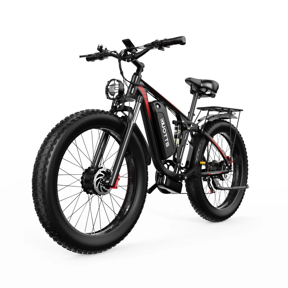 EU Dropshipping Duotts S26 Ebike 48V 750w*2 Motor 20aH 26Inch Fat Tire Electric Mountain Bike Mtb Moped Electric Bike