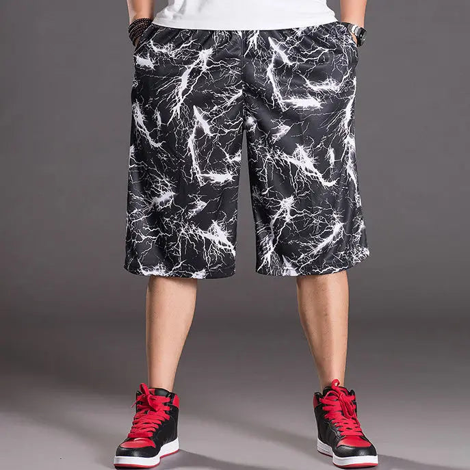 Male Short Pants Basketball Long Quick Dry Men's Shorts Training Bermuda Essential Fashion With Korean Style Stylish Clothing