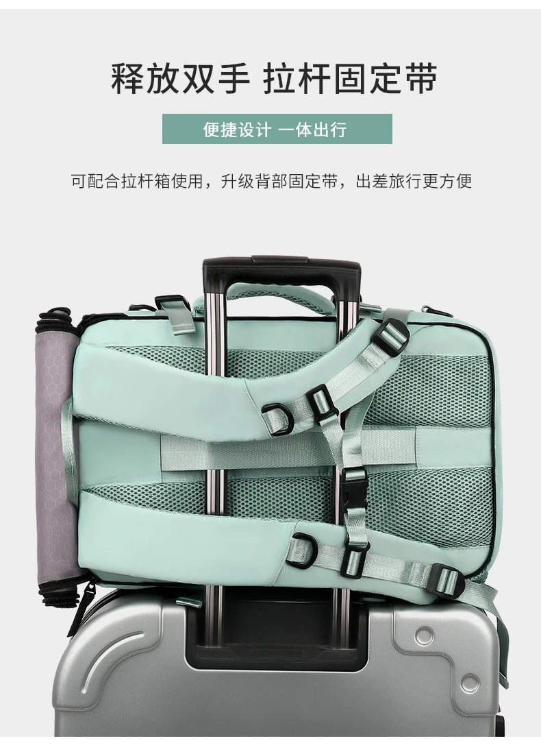 New casual large - capacity travel backpacks for both men and women. They are multifunctional computer backpacks suitable for bu