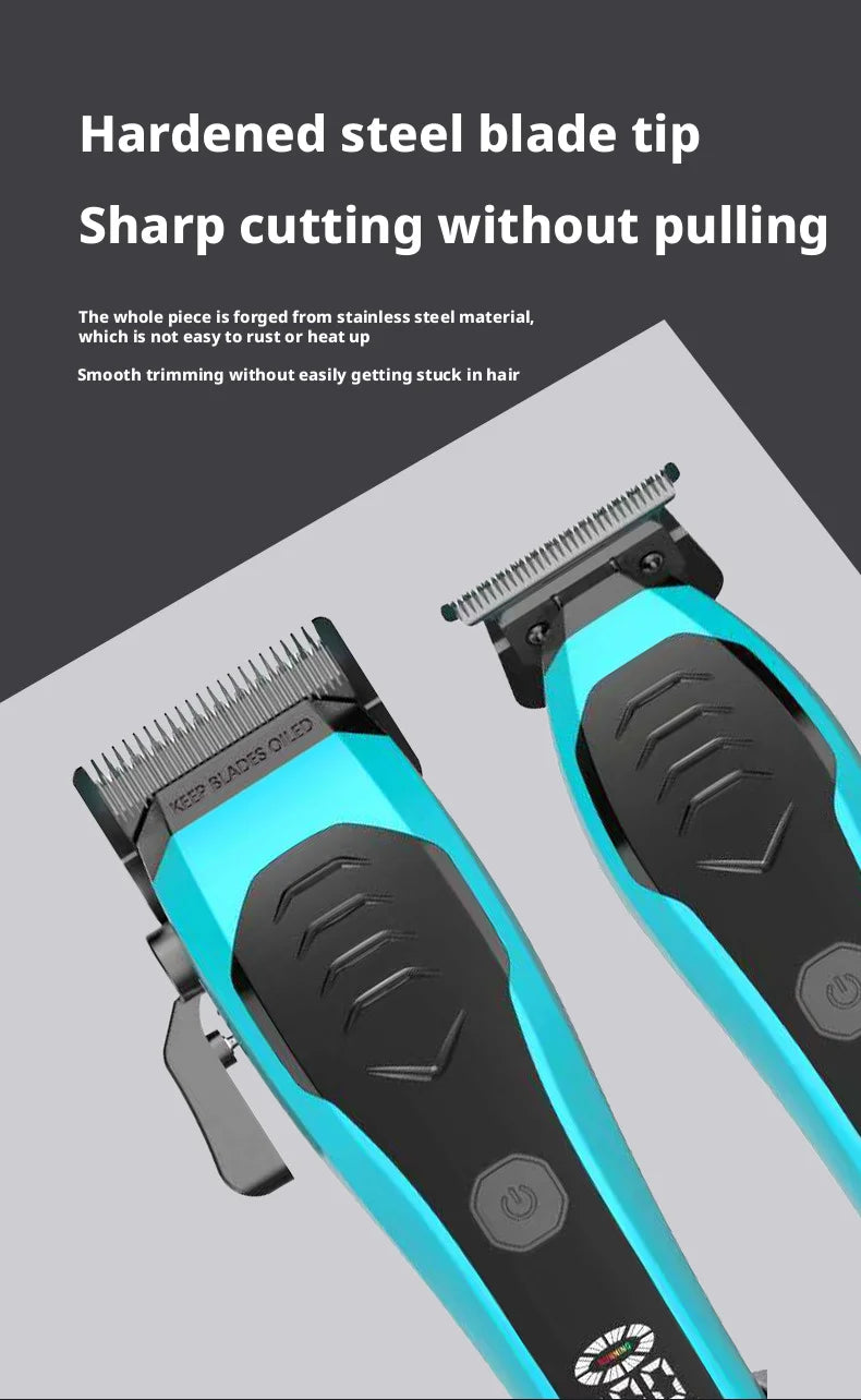 Professional Cordless Hair Clippers for Men, Rechargeable Barber Clippers With Base, Lithium-ion Battery Hair Cutting Machine