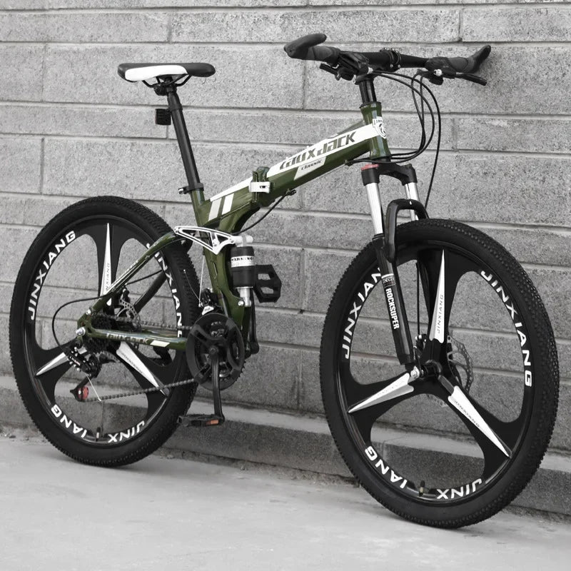 '27.5-Inch 26-Inch 20-Inch Fold Mountain Bike 7-Speed 21-Speed Fast Adult Folding 26'' Bicycle MTB Mountain Bike With Low Cost