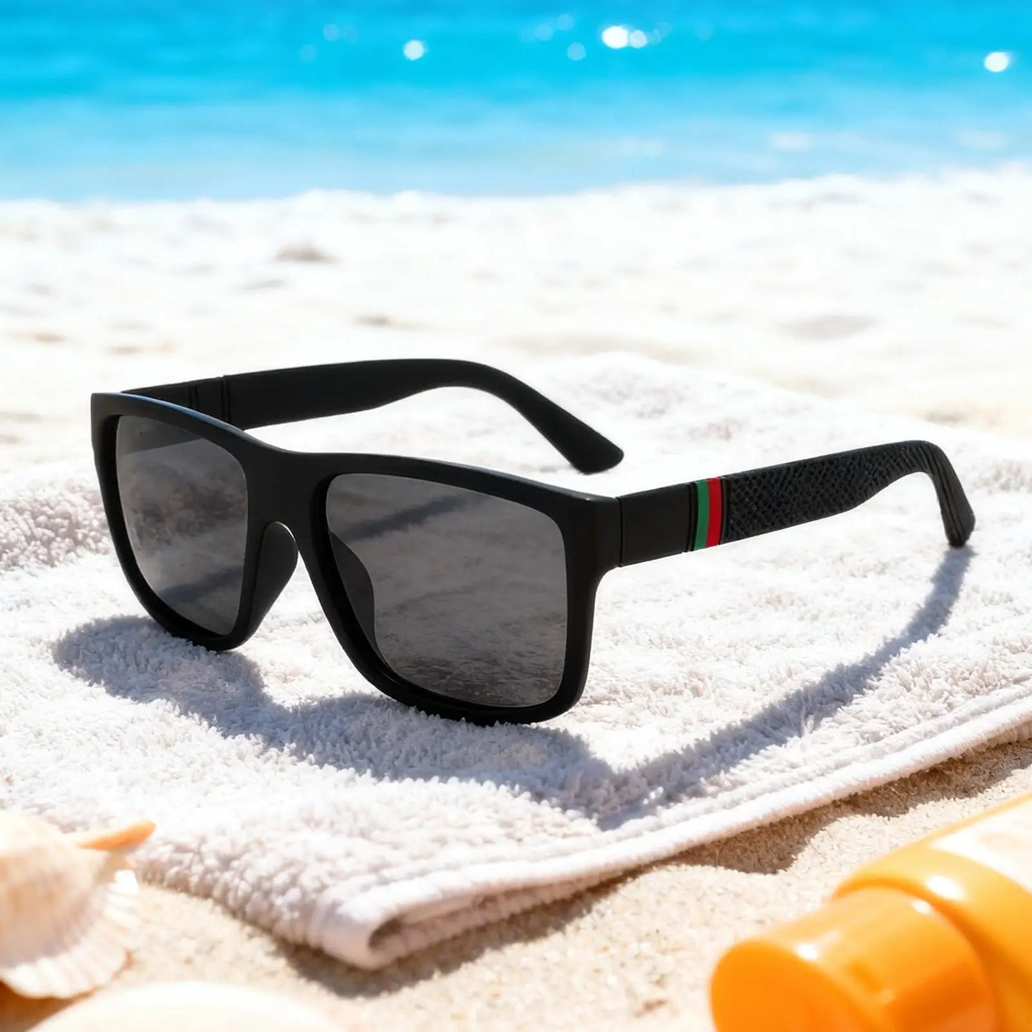 Sunglasses Polarized Anti-Glare Retro Sunglasses Fashion Scooter Glasses for Men Women Fishing Running Sports Cycling Driving