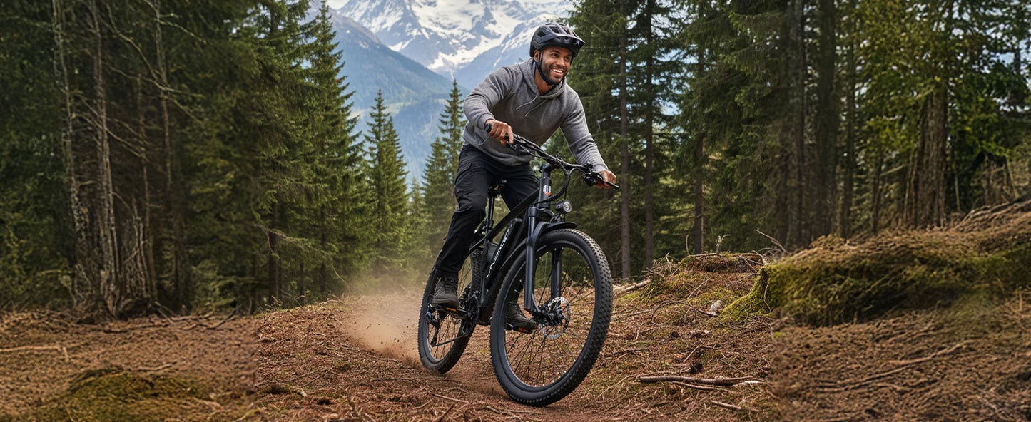 26'' Electric Bike for Adults,750W Peak Motor Mountain Ebike,22MPH Up to 45 Miles,7-Speed,Removable Battery,Commuter E-Bike
