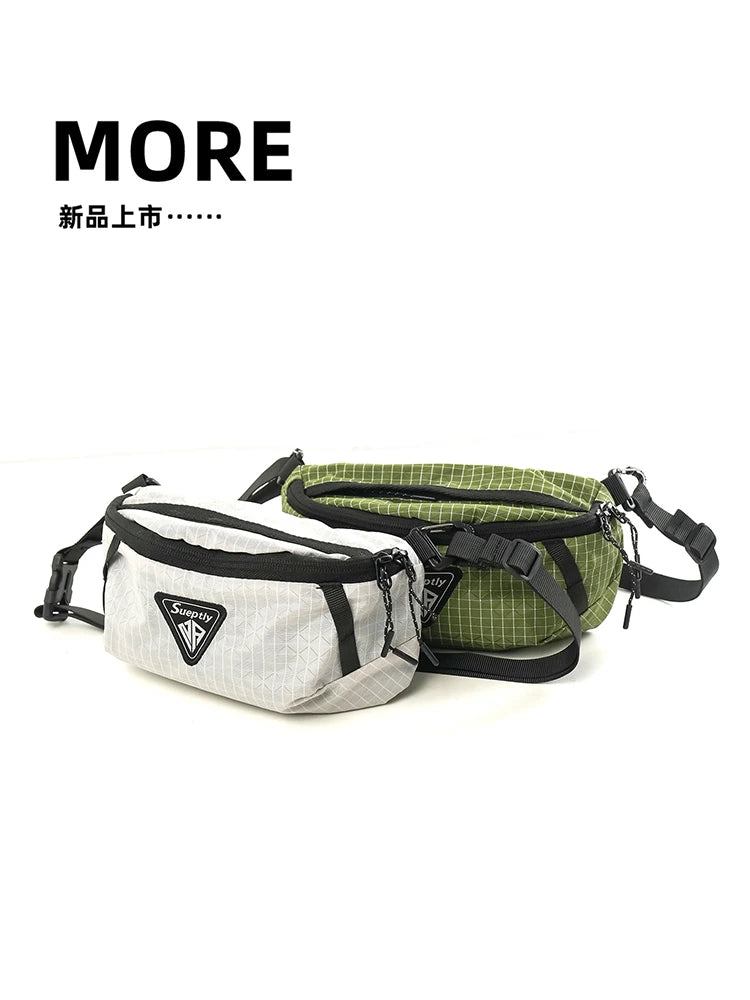 Outdoor hiking backpack - Large capacity, lightweight, expandable chest bag. Suitable for both men and women. Includes hiking eq