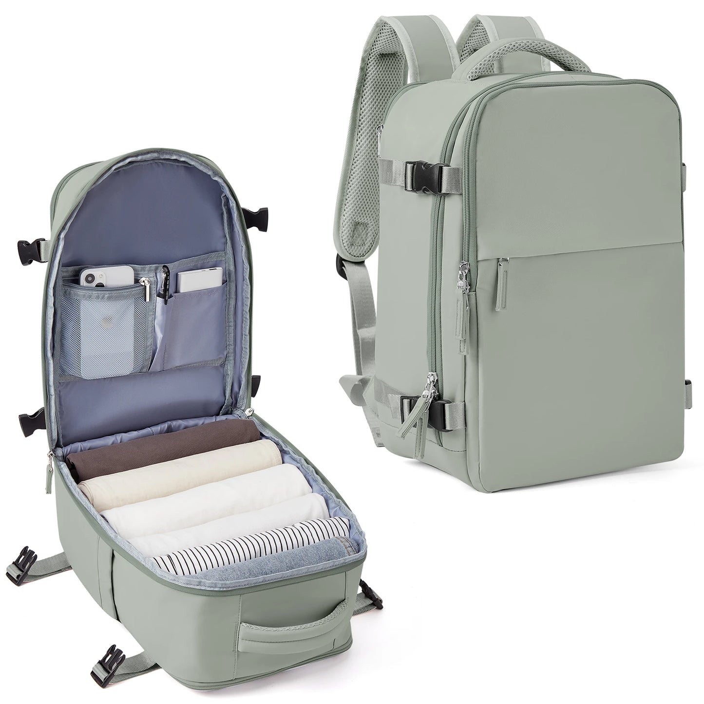 Large Travel Backpack For Women Men,Carry On Backpack,Hiking Backpack Waterproof Outdoor Sports Casual Daypack Travel Essentials