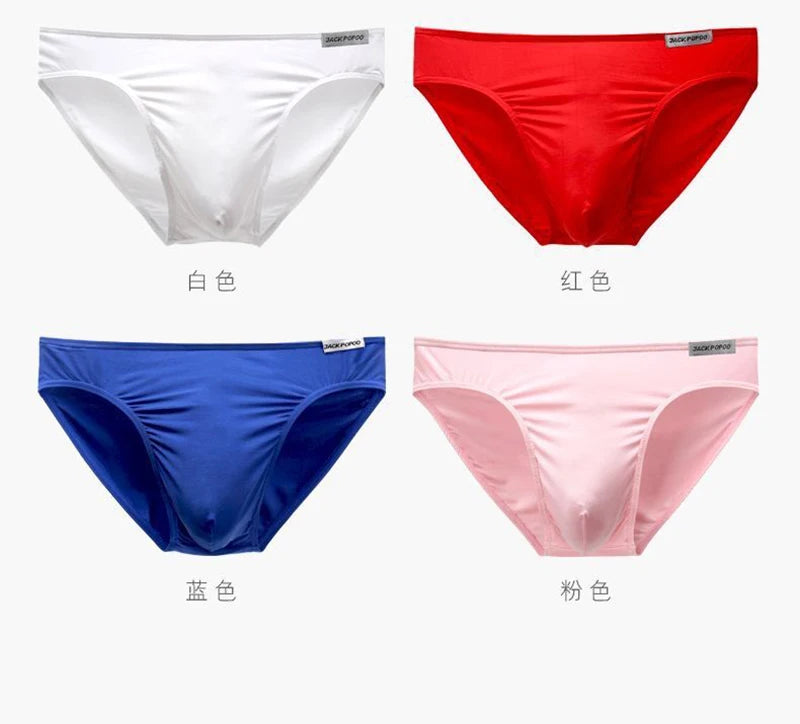 Men's Underwear Modal Briefs High Quality Soft Male Pants Breathable Comfortable Youth Underpants Men Sexy U Bulge Pouch Panties