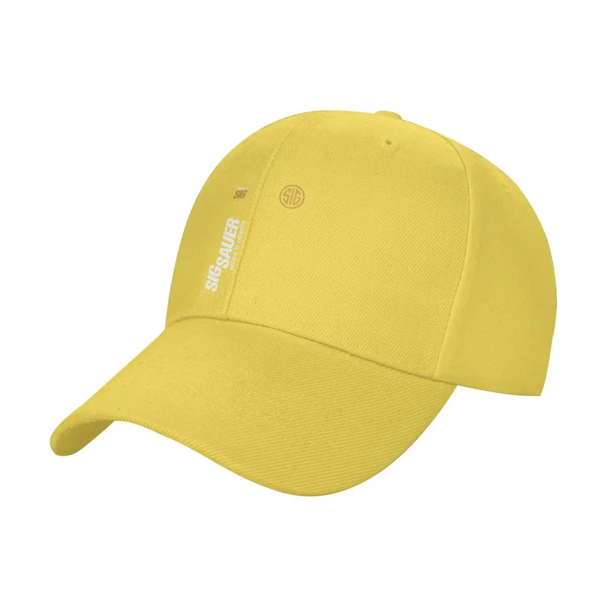 Sig Team Sauer When Counting Men Cap Hats For Men Men's Baseball Cap Baseball Cap Peaked Cap Men's Hat