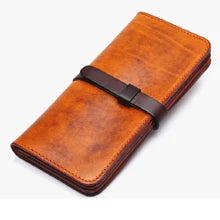 The Secret Life Of Walter Mitty Vintage Leather Men Wallet Genuine leather Wallet Men Purse Handmade male Wallet Money holder