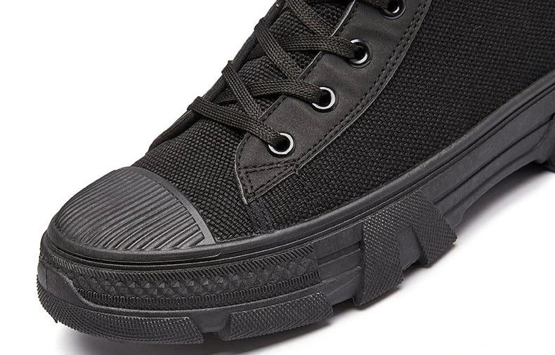 Men's High Cut Boots Warm Winter Lace Up with Fur Outdoor Hiking Male Shoes Platform Retro Original Deals Comfortable Offer Sale