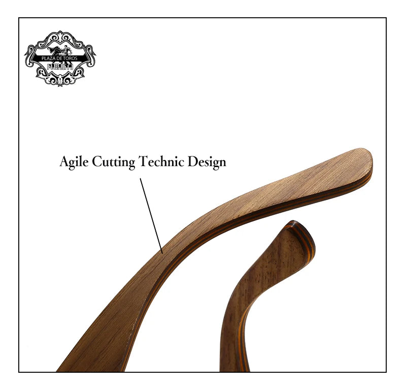 Natural Wooden Sunglasses Men Vintage Classic Polarized Fashion Women Elegant Handmade Wood SunGlasses UV400 Driving for Men