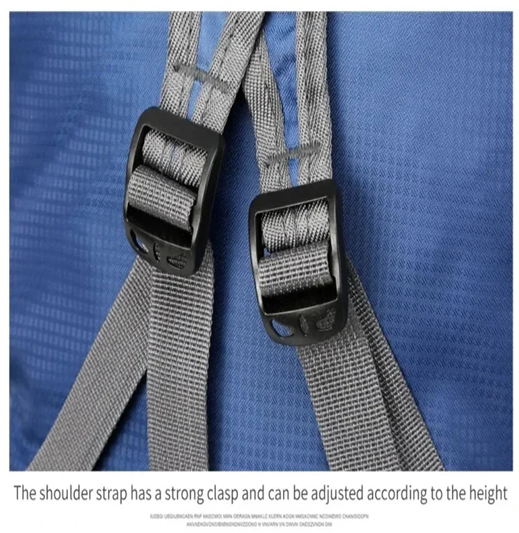 Latest Outdoor Sports Portable Backpack with Bottle Holder Large Capacity Fitness Travel Hiking Day Bag Suitable for Both Men