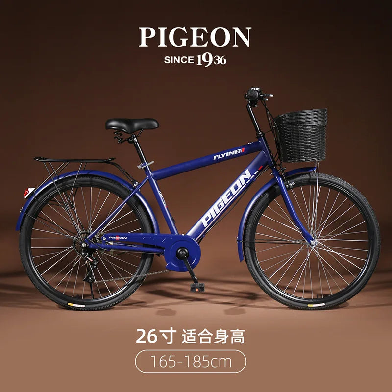 Bicycle 26 Inch Commuter Men's Light Adult City Female College Student Adult Retro Bike
