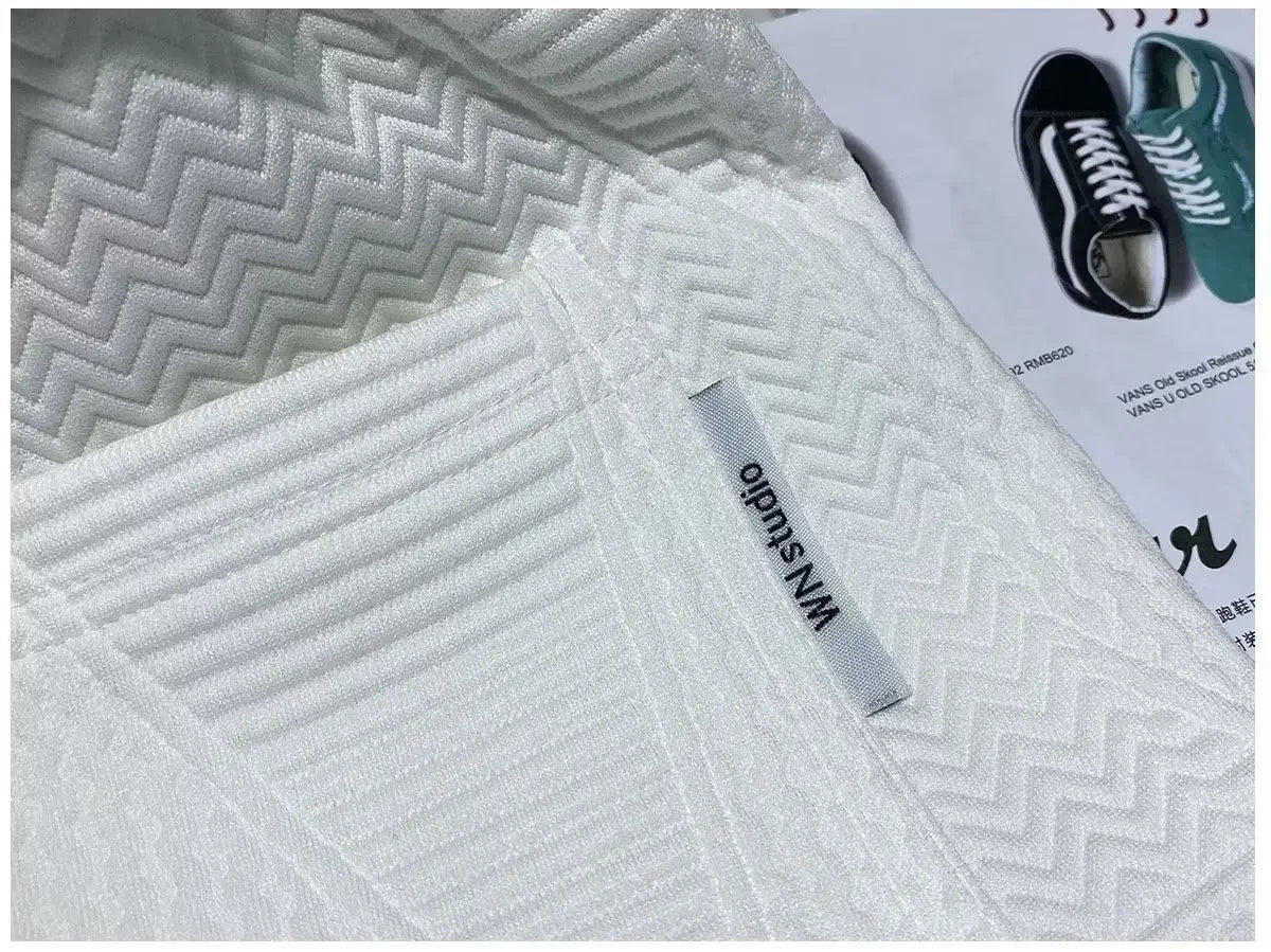 Men shorts 2024 Summer Running Shorts for Men Casual Jogging Sport Short Pants Wave Pattern Drawstring Loose Gym Sports Shorts