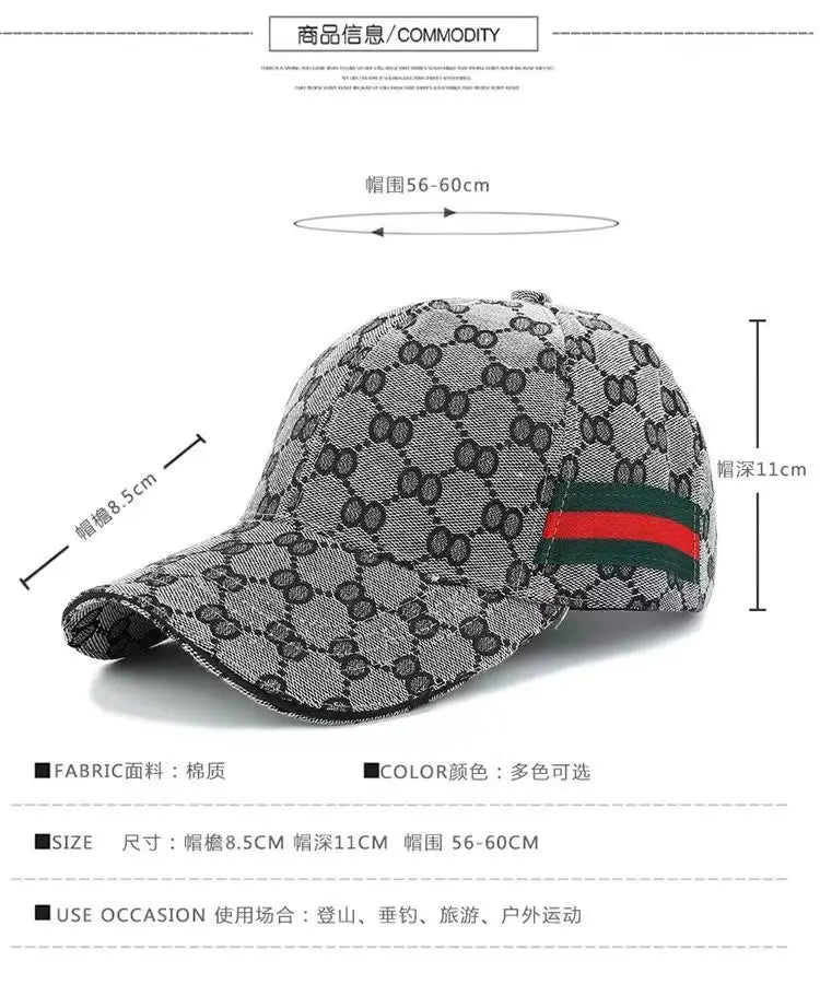 The new trend of 2025: baseball caps, unisex Snapback caps, outdoor hip-hop caps, and casual caps