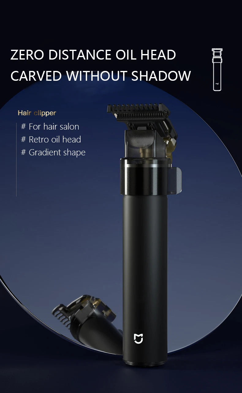 Xiaomi Mijia Hair Clipper Trimmer for Men Electric Shaver Clippers Barber Professional Haircut Machine Barbershop Cutting Beard