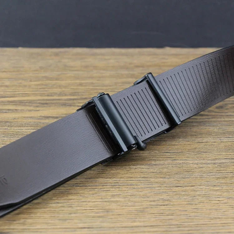 Men Belt Work Business Genuine Leather Casual Designer Belts Simplicity Fashion Dress belt for man Automatic Buckle StrapsZD2204