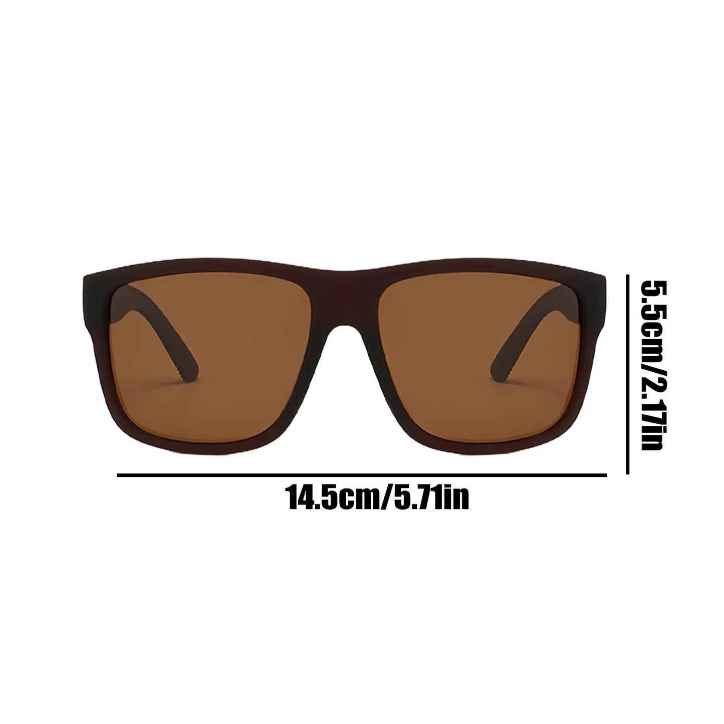 Sunglasses Polarized Anti-Glare Retro Sunglasses Fashion Scooter Glasses for Men Women Fishing Running Sports Cycling Driving