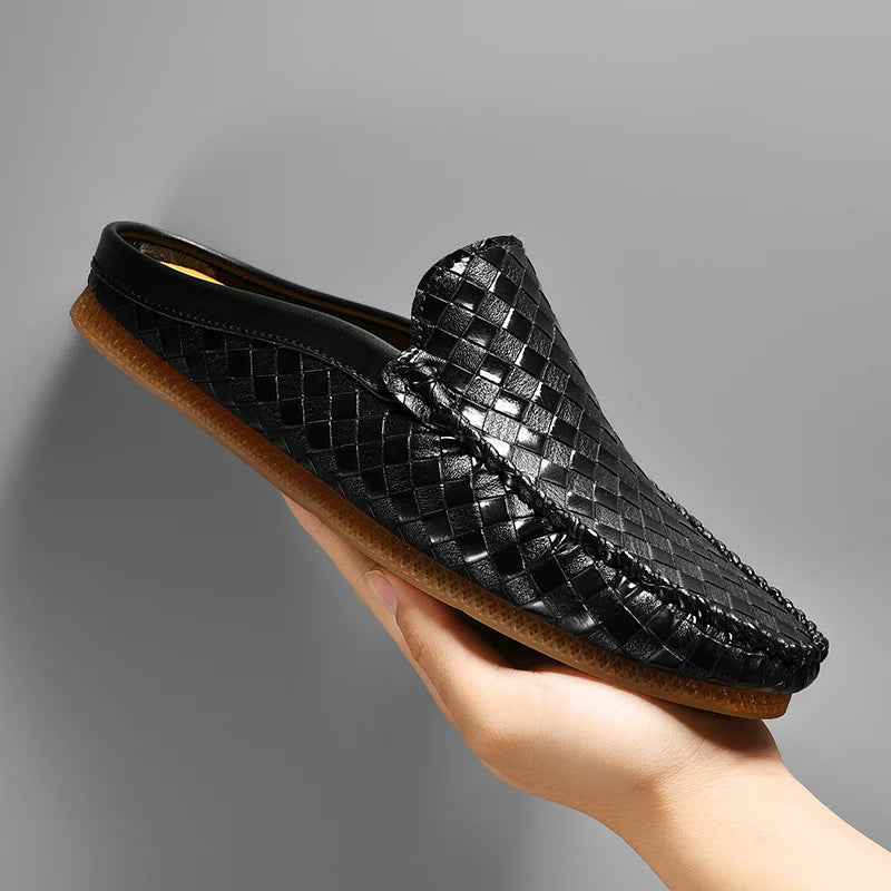 Luxury Brand Flat Shoes for Men Offer Cheap Original Men's Shoes 2024 Shose Brand Replica Summer Men's Sneakers Natural Leather
