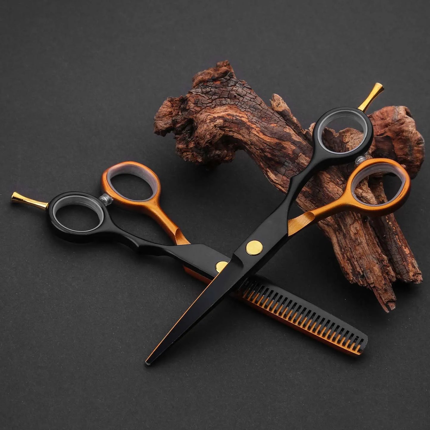 Barber HaircutHairdressing Scissors for Hairdresser Styling Trimming Cutting Tools for Men Women- Ergonomic Design Lightweight