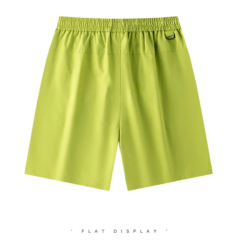 Shorts men's summer trend of work pants thin section loose five pants casual straight outside pants casual five pants