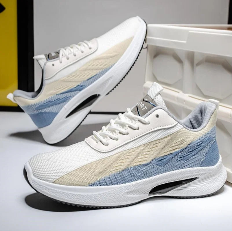 Men's shoes Casual lightweight non-slip fashion sneakers Breathable running shoes Outdoor walking training tennis shoes for men