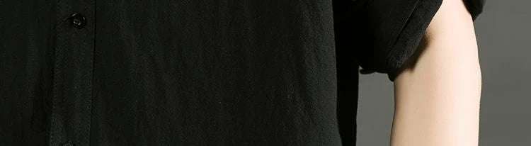 Shirts For Men White Man Shirt Plain With Pocket Linen And Cotton Half Sleeve Social Fashion Summer Designer Sale Xxl Casual Hot