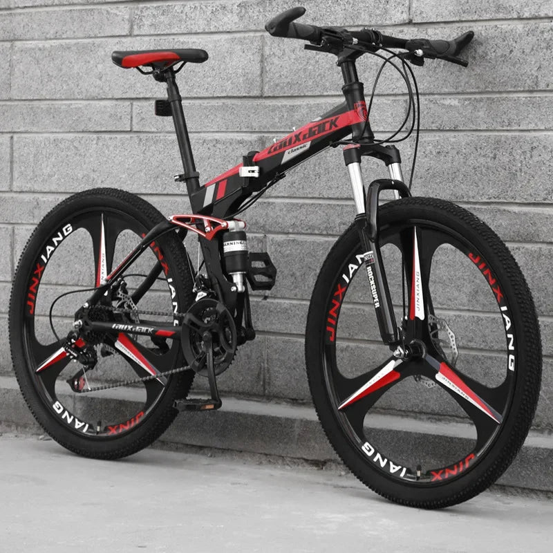 '27.5-Inch 26-Inch 20-Inch Fold Mountain Bike 7-Speed 21-Speed Fast Adult Folding 26'' Bicycle MTB Mountain Bike With Low Cost