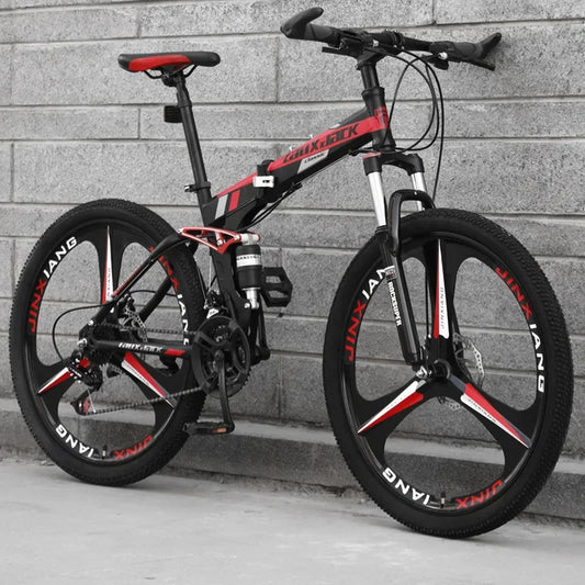 '27.5-Inch 26-Inch 20-Inch Fold Mountain Bike 7-Speed 21-Speed Fast Adult Folding 26'' Bicycle MTB Mountain Bike With Low Cost