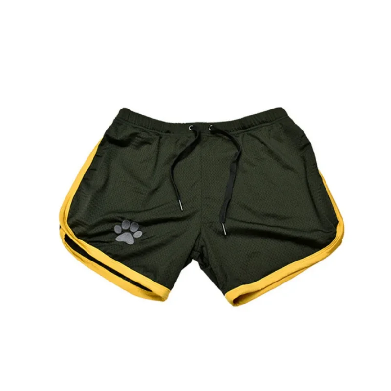 Mens Gym Fitness Shorts Bodybuilding running sports shorts Jogging Workout Male Summer Breathable Mesh Shorts men Sweatpants