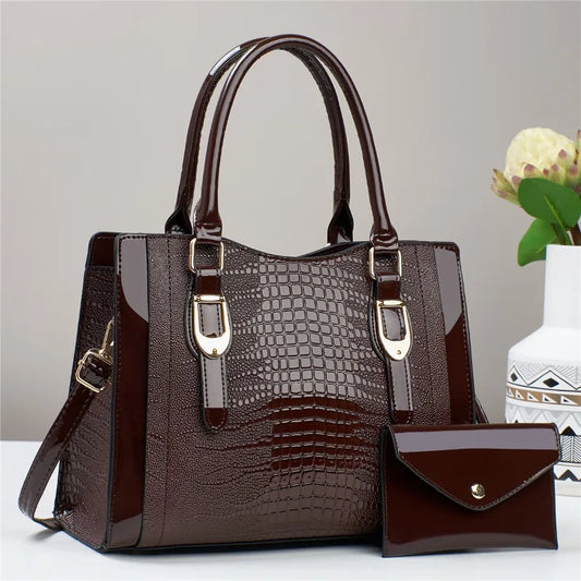 Luxury Casual Tote Women Bag High Quality Leather Ladies Hand Bags for Women 2025 Shoulder Bag Big Crossbody Bags Sac A Main