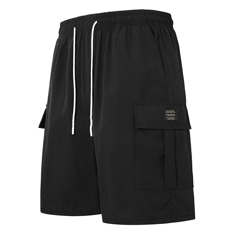 Man Walking Shorts 2025 Spring Summer City Casual Short Pants High Quality Male Urban Trend Pocket Versatile Knee Length Shorts