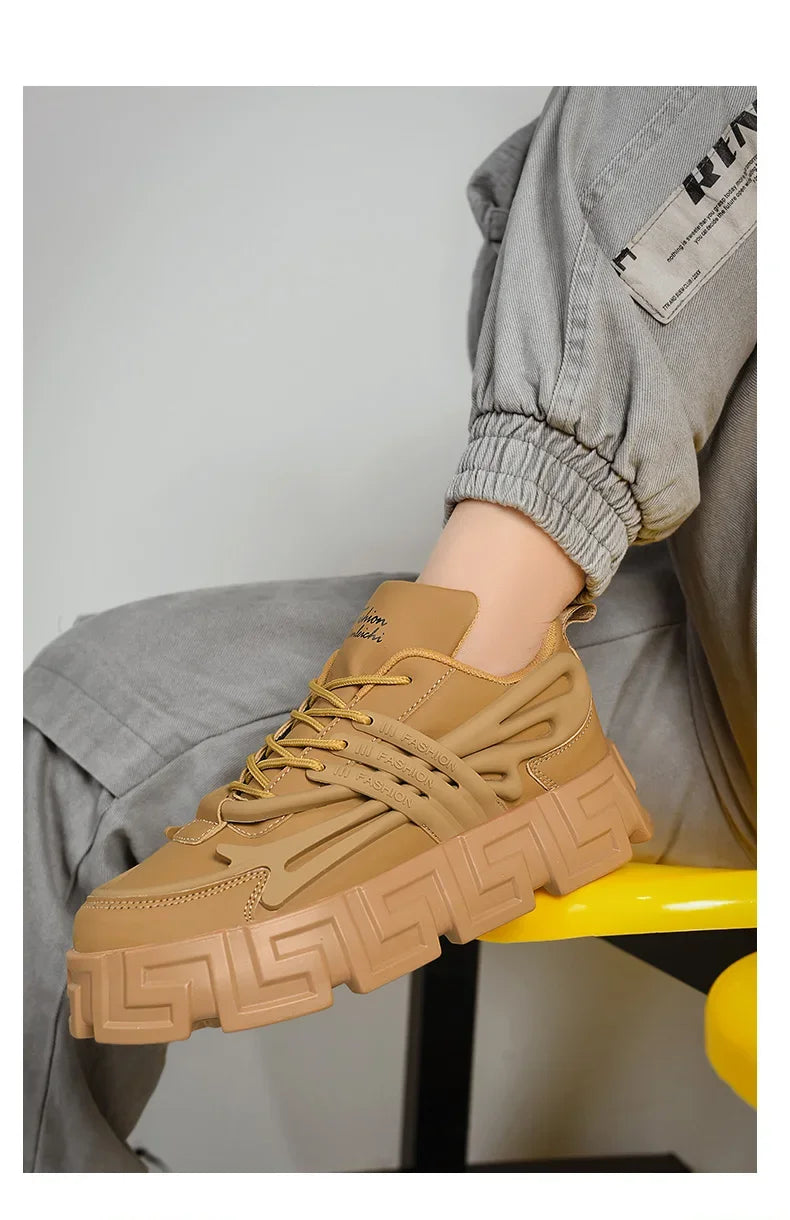 Casual Shoes For Men Street Style Walking Shoes Sneakers Thick Bottom Running basketball Shoes Male 2024 Vulcanized Sneakers Men