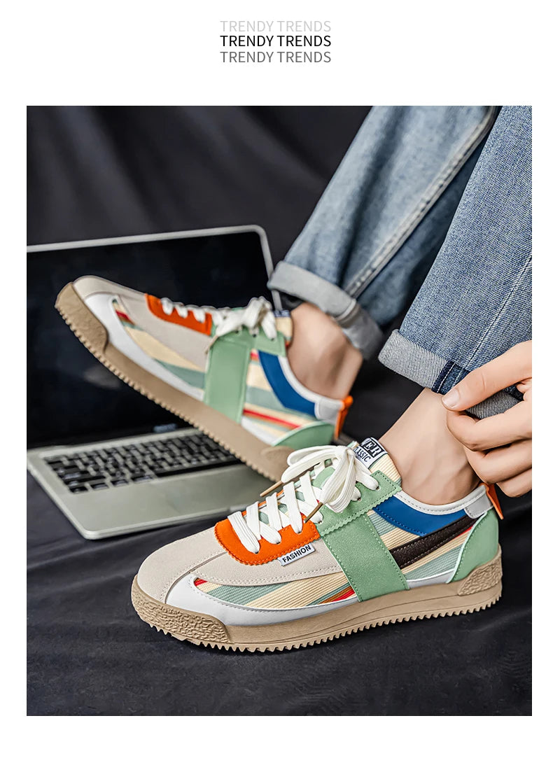 Hot Sale Casual Sneakers For Men Trainers Original Designer Shoes Man Outdoor Breathable Men's Sports Shoes zapatillas de hombre