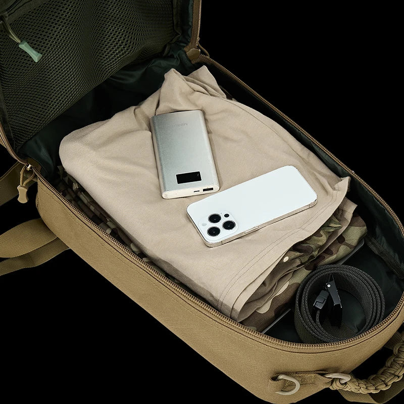 Tactical Climbing Backpack Men Travel Sports Bag Large Capacity Outdoor Hiking Camping Fishing Luggage Weekend Cycling Rucksack