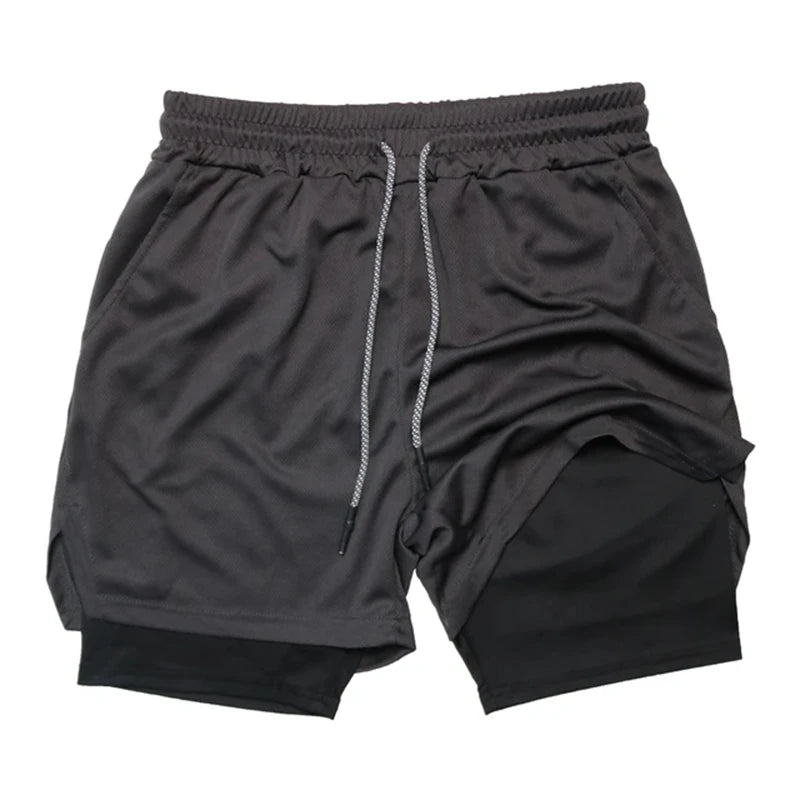 Men's Multi Pocket Shorts Fitness Shorts Casual Beach Sports Lined Skinny Shorts Everyday Style Mesh Camouflage Running Shorts