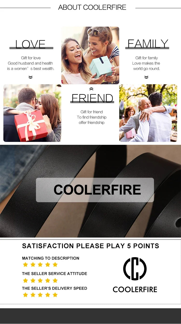 Men Belt Work Business Genuine Leather Casual Designer Belts Simplicity Fashion Dress belt for man Automatic Buckle StrapsZD2204