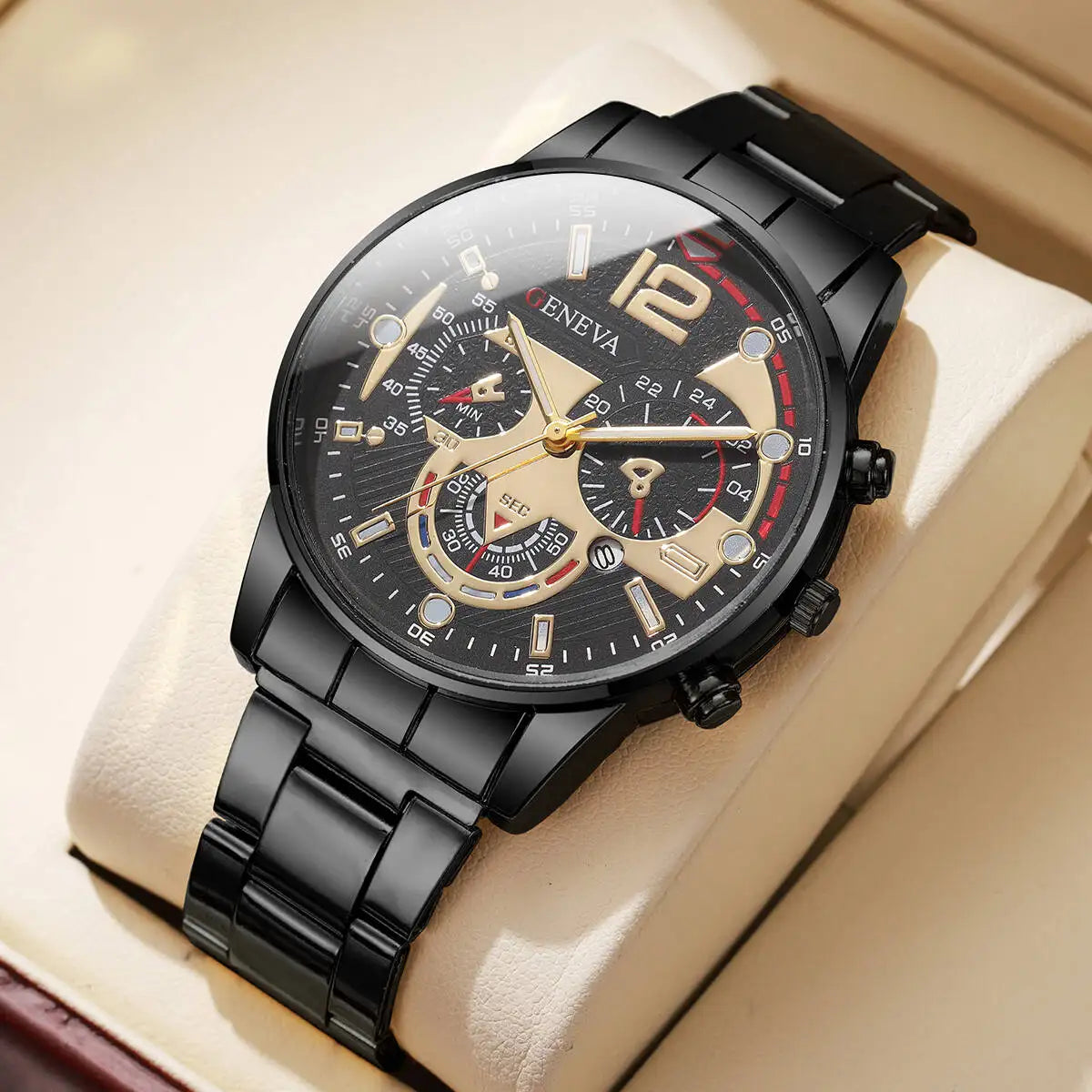 Men Business Men Watch Luxury Analog Quartz Wristwatches with Calendar for Men Clock Reloj Hombre
