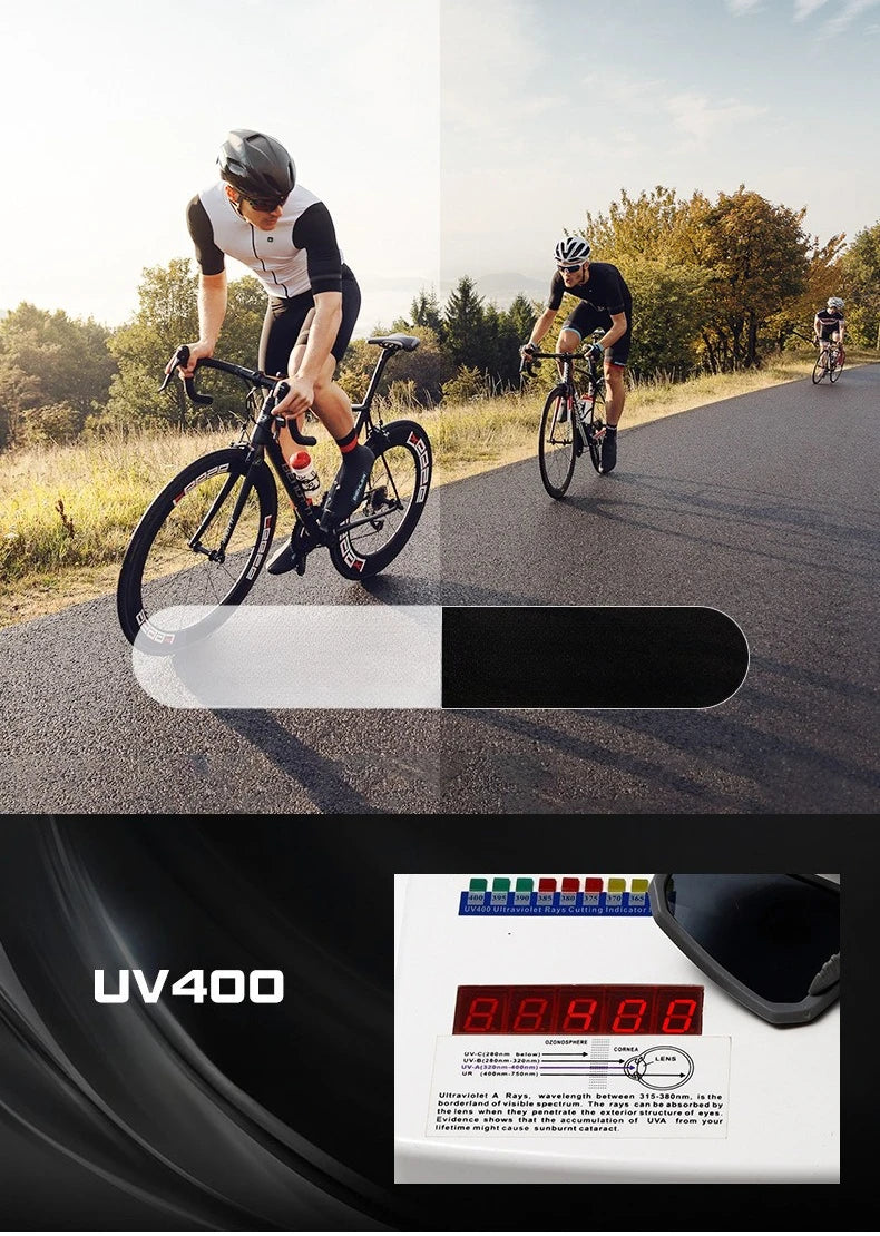 Cycling Sunglasses for Men Women Polarized Sports Sunglasses, Baseball Sunglasses Mountain Road Bike Eyeglass Outdoor Sports