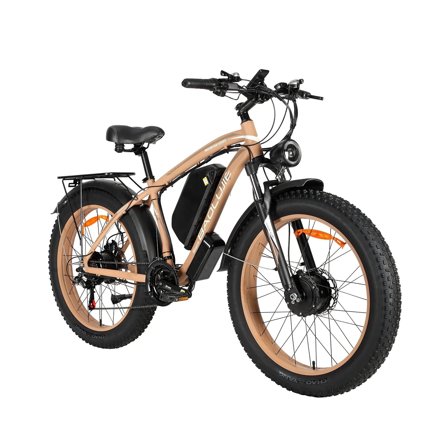 BAOLUJIE DP-2602 Electric Bicycle 3000W Motor 48V23Ah Battery City Commuter Electric Bike 26 inch tire all terrain E-bike