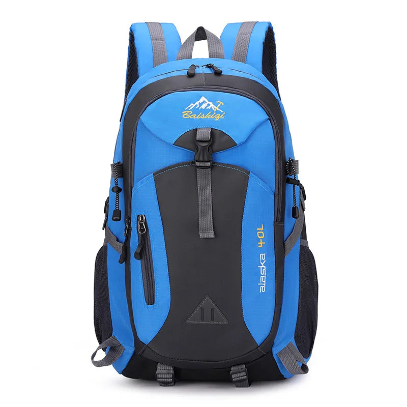 Men's and Women's Shoulder Bag New 40L Outdoor Hiking Bag Sports Bag Leisure Travel Backpack Large Capacity Bag