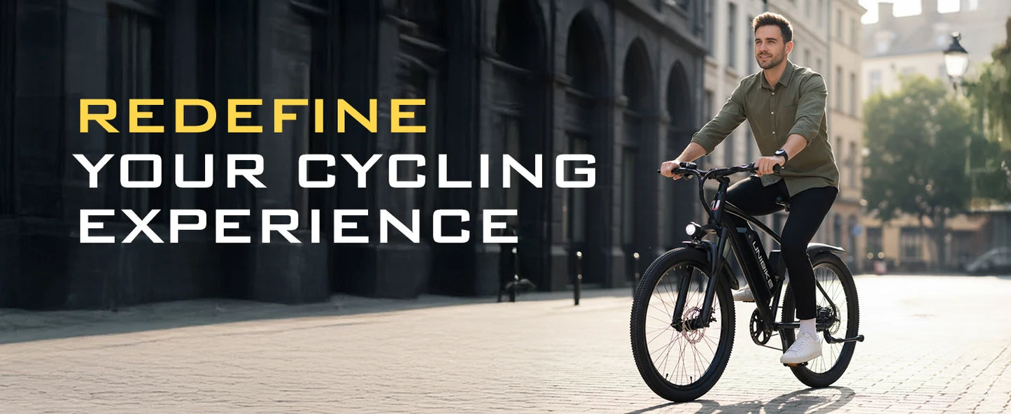 26'' Electric Bike for Adults,750W Peak Motor Mountain Ebike,22MPH Up to 45 Miles,7-Speed,Removable Battery,Commuter E-Bike