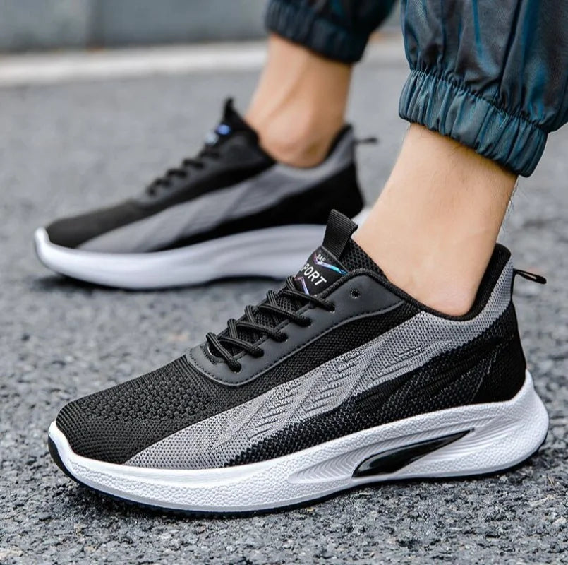 Men's shoes Casual lightweight non-slip fashion sneakers Breathable running shoes Outdoor walking training tennis shoes for men