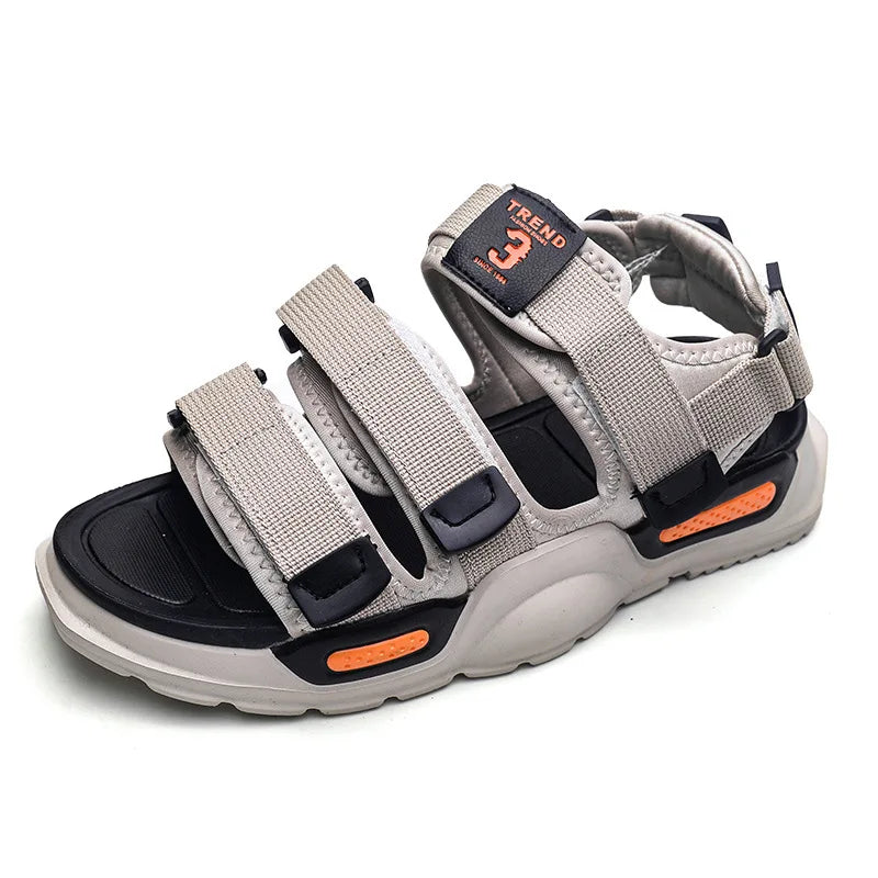 Summer Men's Sport Sandals Big Size 45 Slip on Casual Shoes for Men Outdoor Fashion Holiday Thick Sole Beach Sandals
