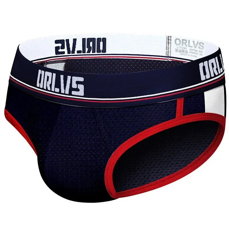 men's underwear low waist fashion sexy u convex bag anti Le briefs men's or192