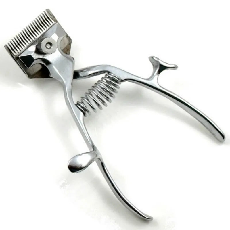 2022 Portable Hand Manual Hair Clippers Hair Trimmer Cutter Stainless Steel Barber Hair Scissor Tool For Men Hair Care